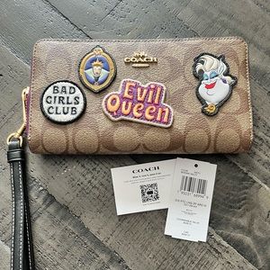 Disney Coach Wallet/wristlet-NEW WITH TAGS